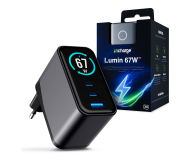 3MK Ładowarka sieciowa incharge® Lumin 67W™ 2 x USB-C + USB 5903108705295 - 1488541 - zdjęcie 1